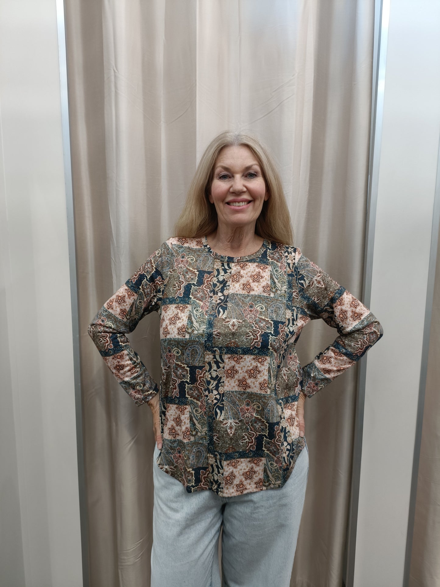Gloria Paper Print Knit
