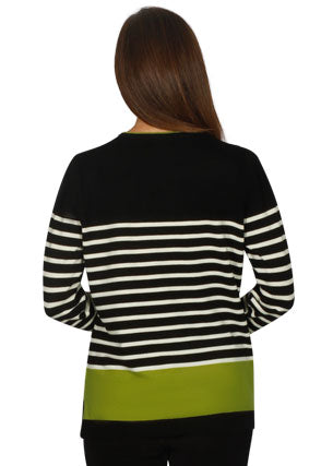 Multi Stripe Crew Tunic