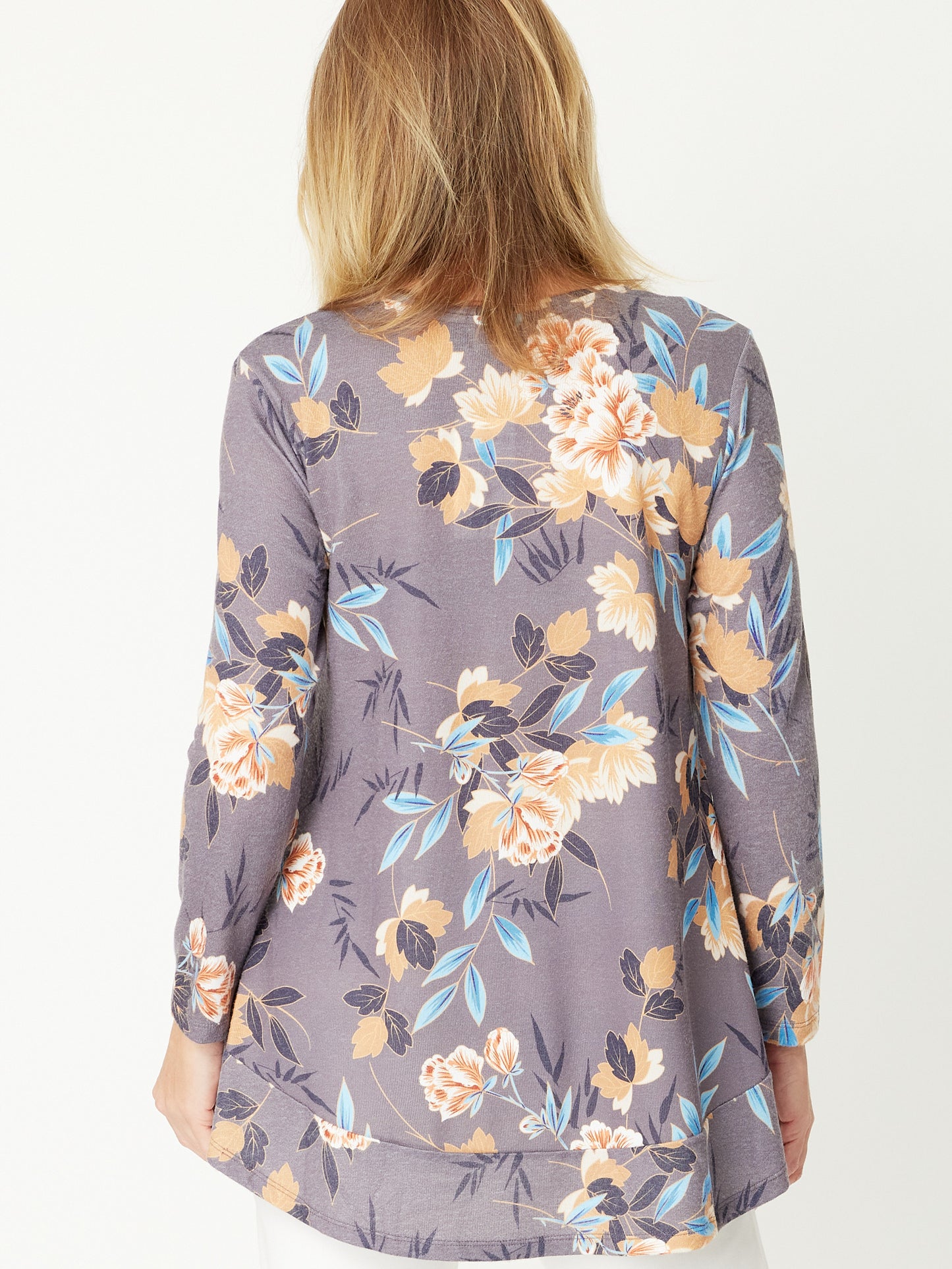 Swing Warm Print Top