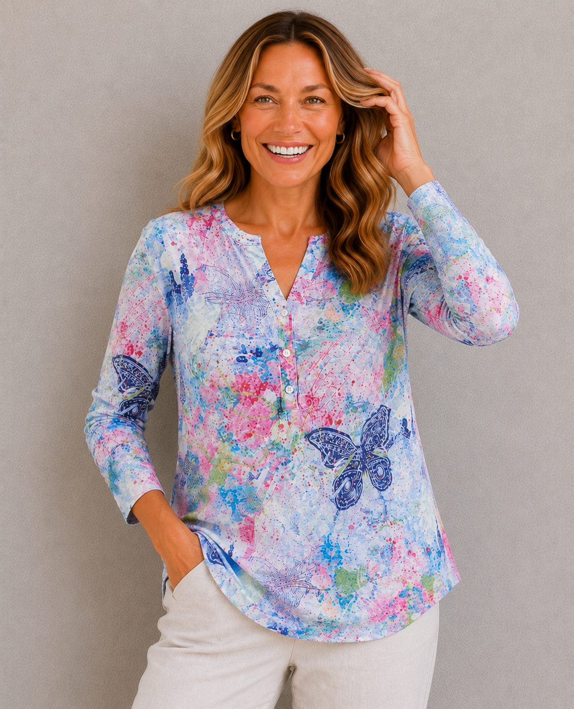TROPICAL BURN OUT TOP