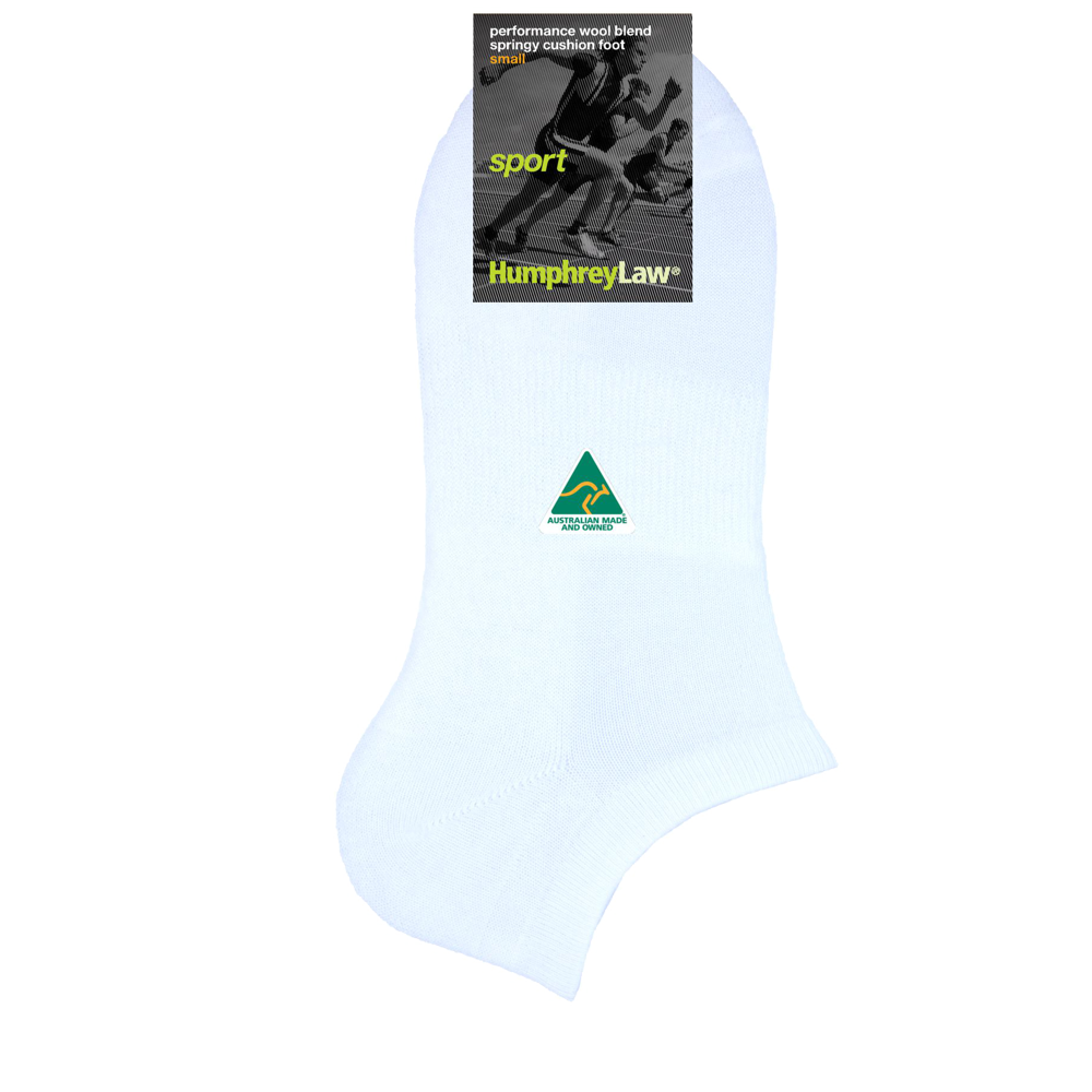 67% Wool Terry Cushion Sole Sport Sock