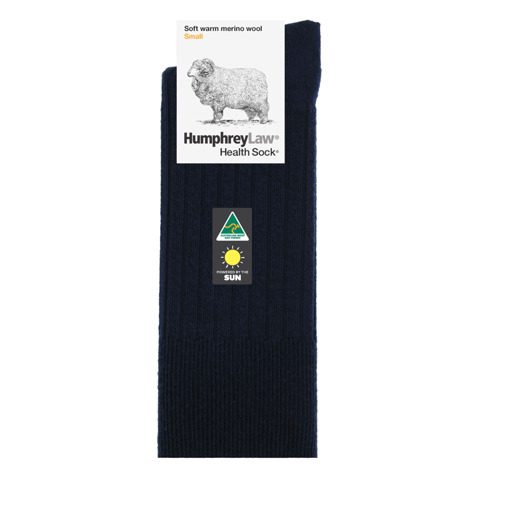 95% Fine Merino Wool Ladies Health Sock