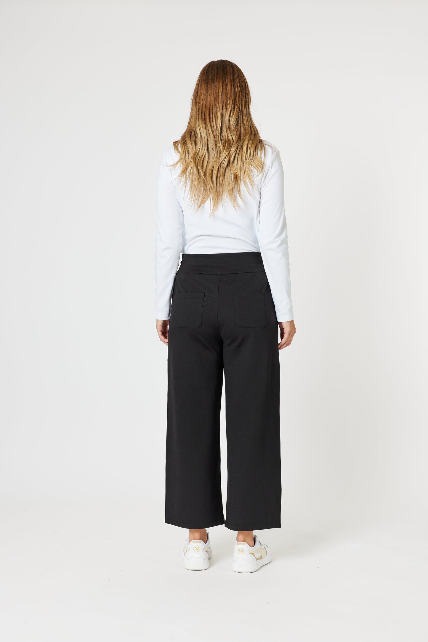 Kimmy Ponti Wide Leg Pant