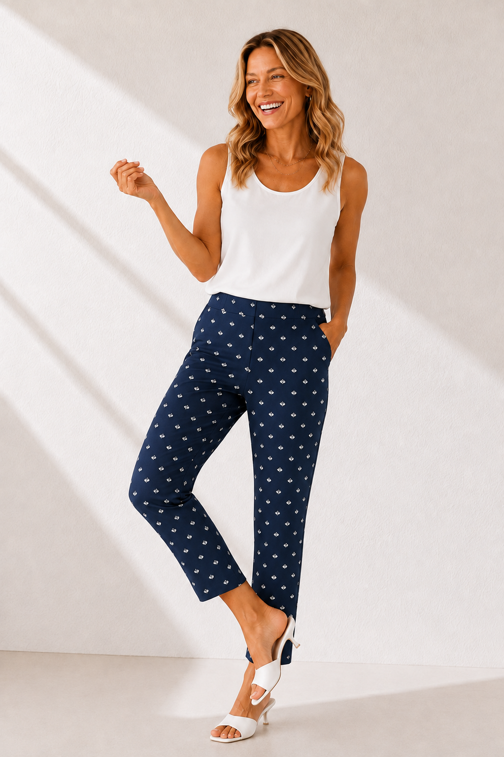 Tropez Print Pant