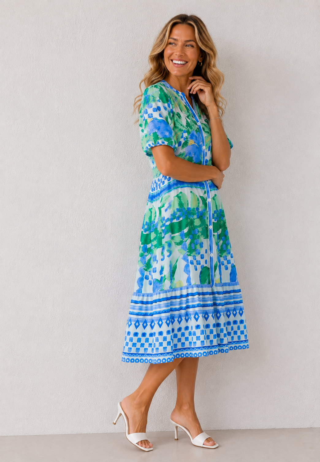 Limoncello Print Dress