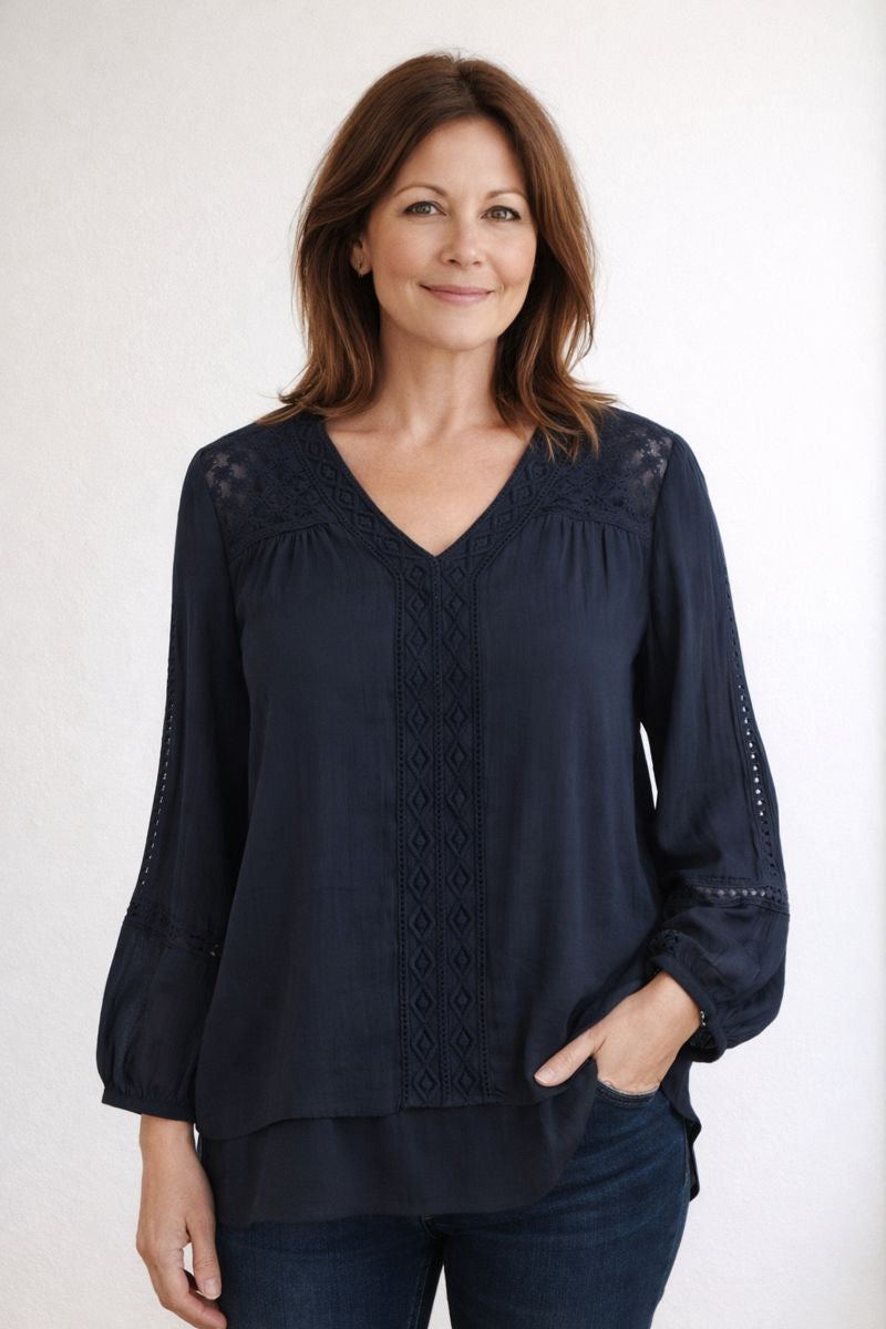 Tilly Crepe Top