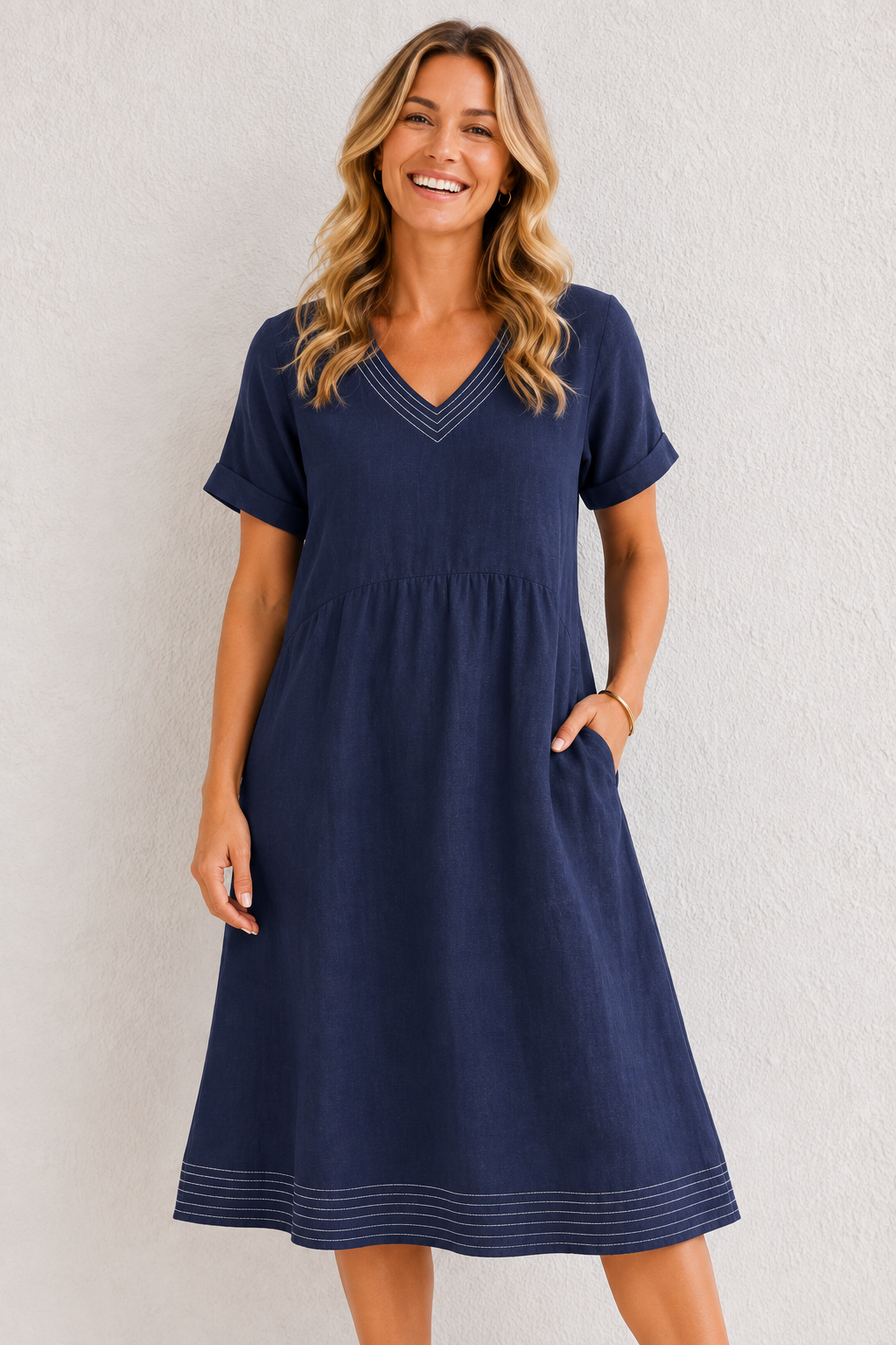 Del Mar Stitch Dress