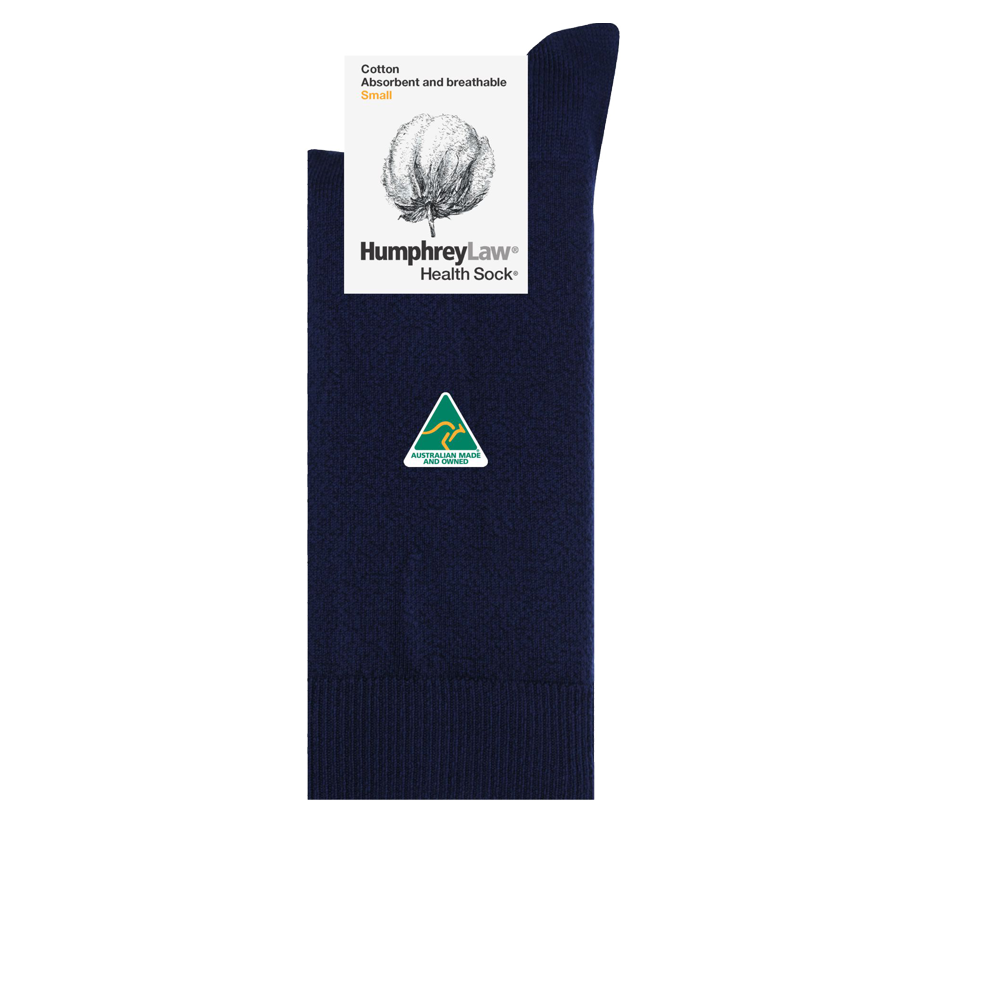 95% Mercerised Cotton Ladies Health Sock