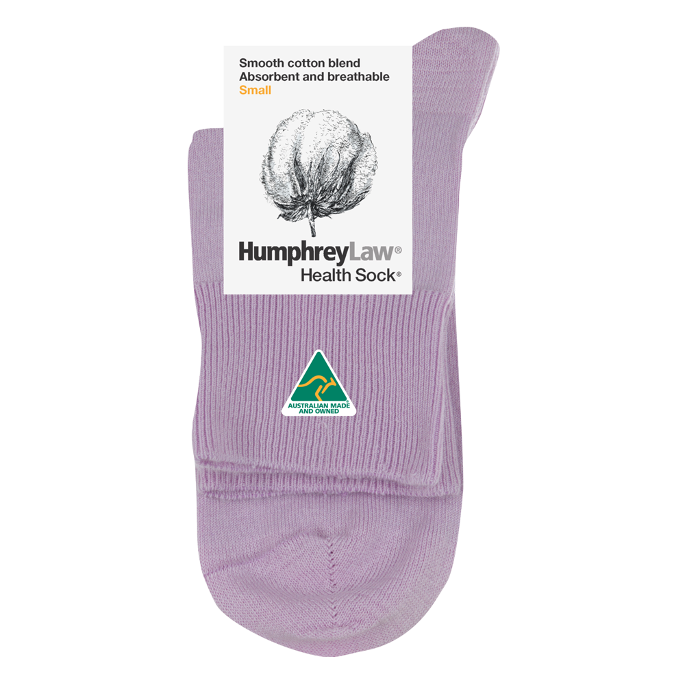 85% Mercerised Cotton Short Leg Health Sock