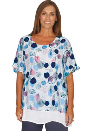 Breeze Dit Dit Print Top
