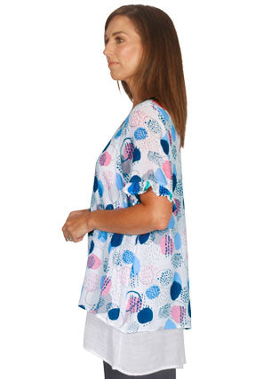 Breeze Dit Dit Print Top