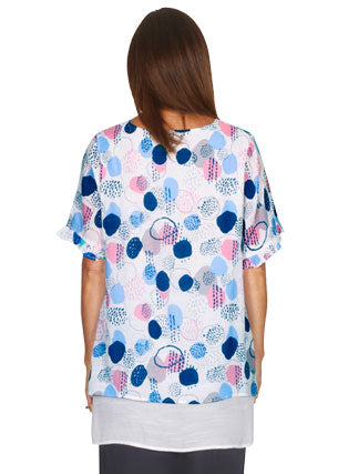 Breeze Dit Dit Print Top