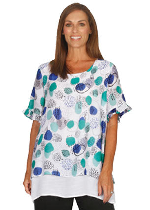 Breeze Dit Dit Print Top