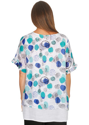 Breeze Dit Dit Print Top