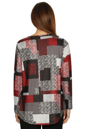 Block Print Top