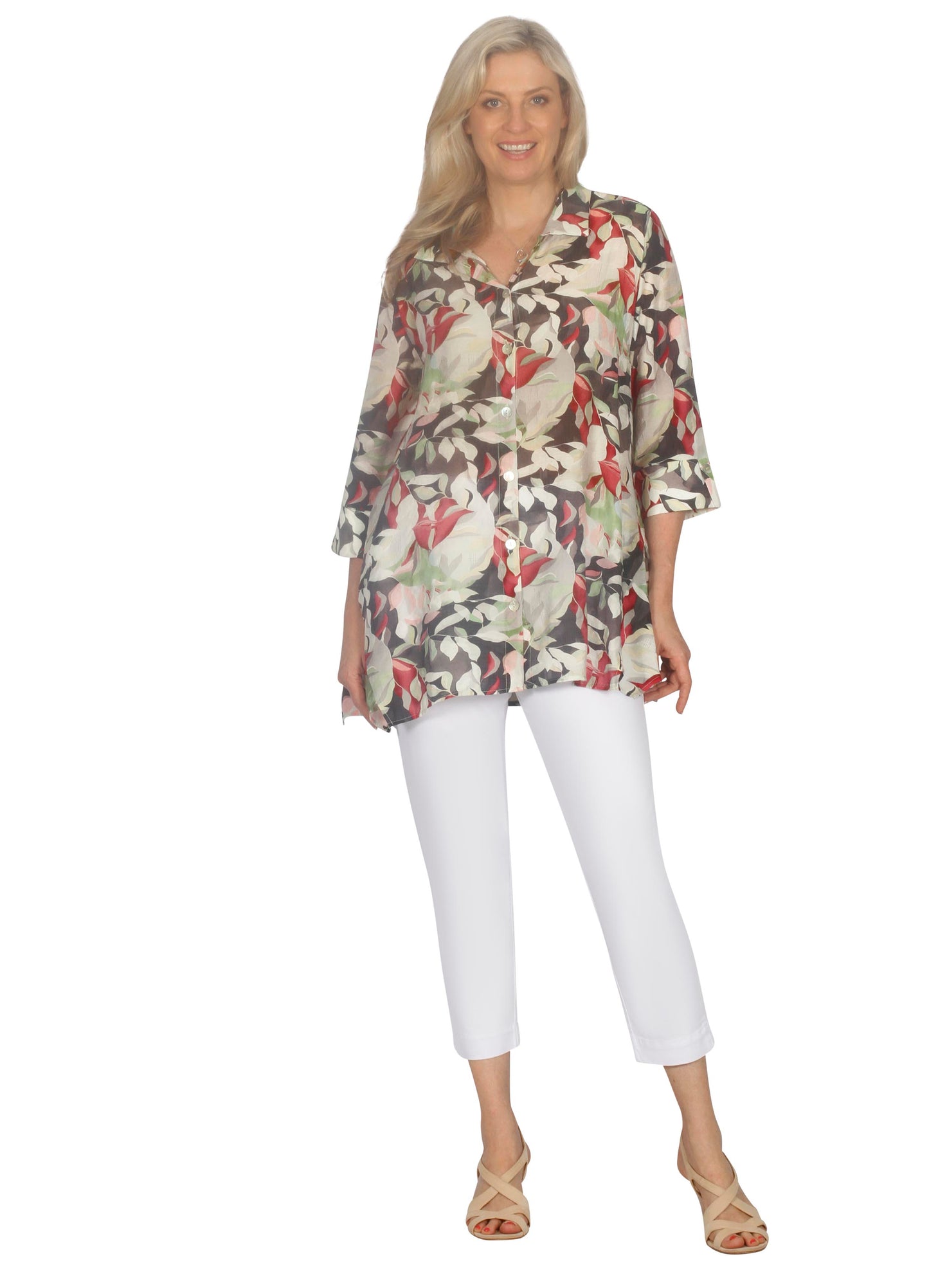 Eliza Print Shirt