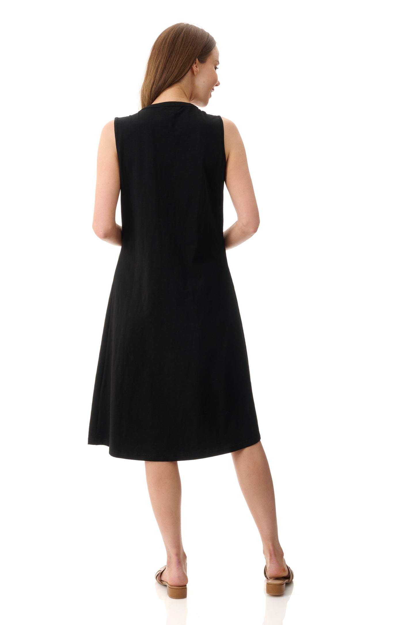 Pintuck Jersey Dress