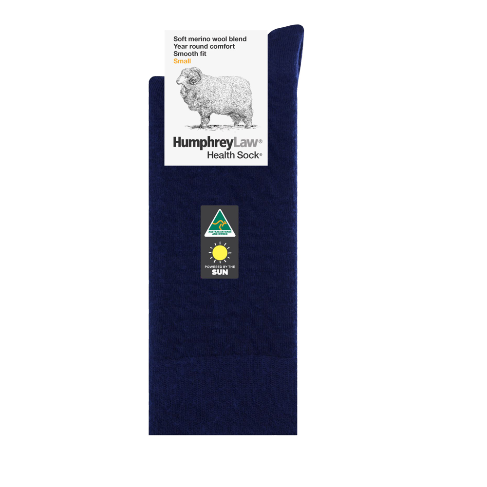 60% Fine Merino Wool Ladies Health Sock