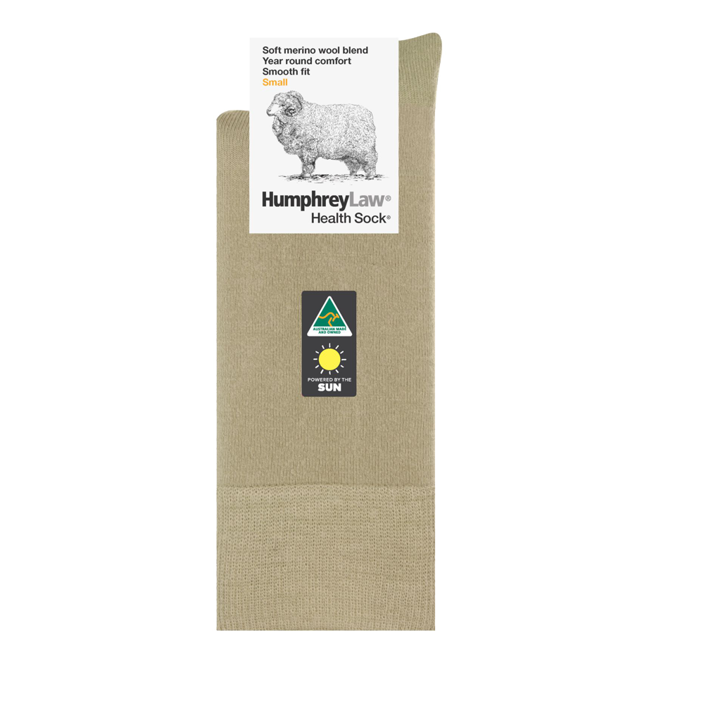 60% Fine Merino Wool Ladies Health Sock