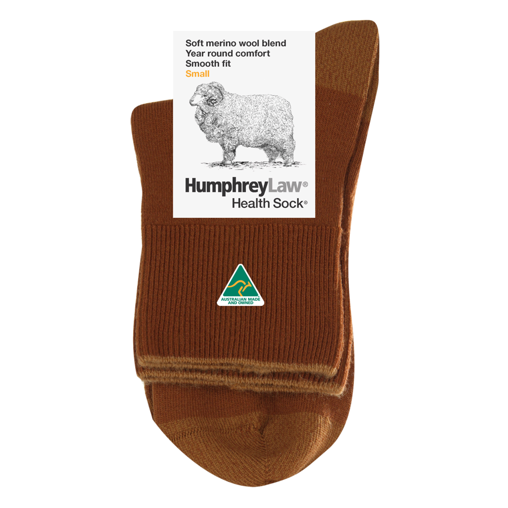 57.5% Fine Merino Wool Short Leg Health Sock