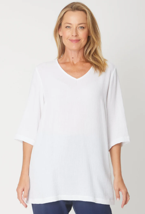 Bonded Muslin Tunic