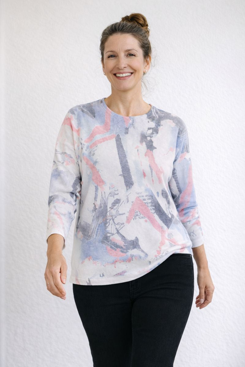 Verona Printed Pullover