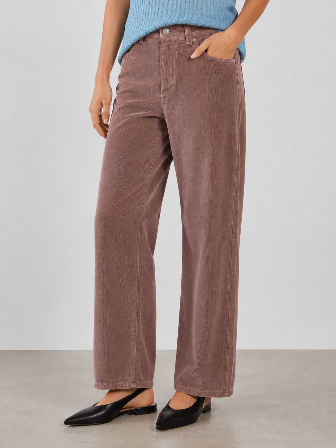 Pardo Cord Straight Pant