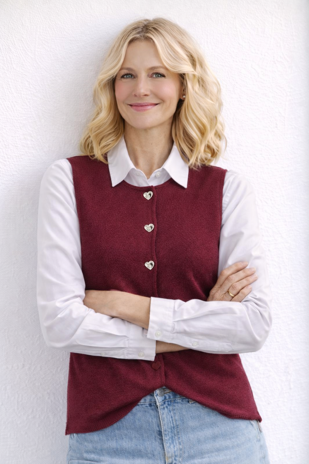 Libi Button Vest