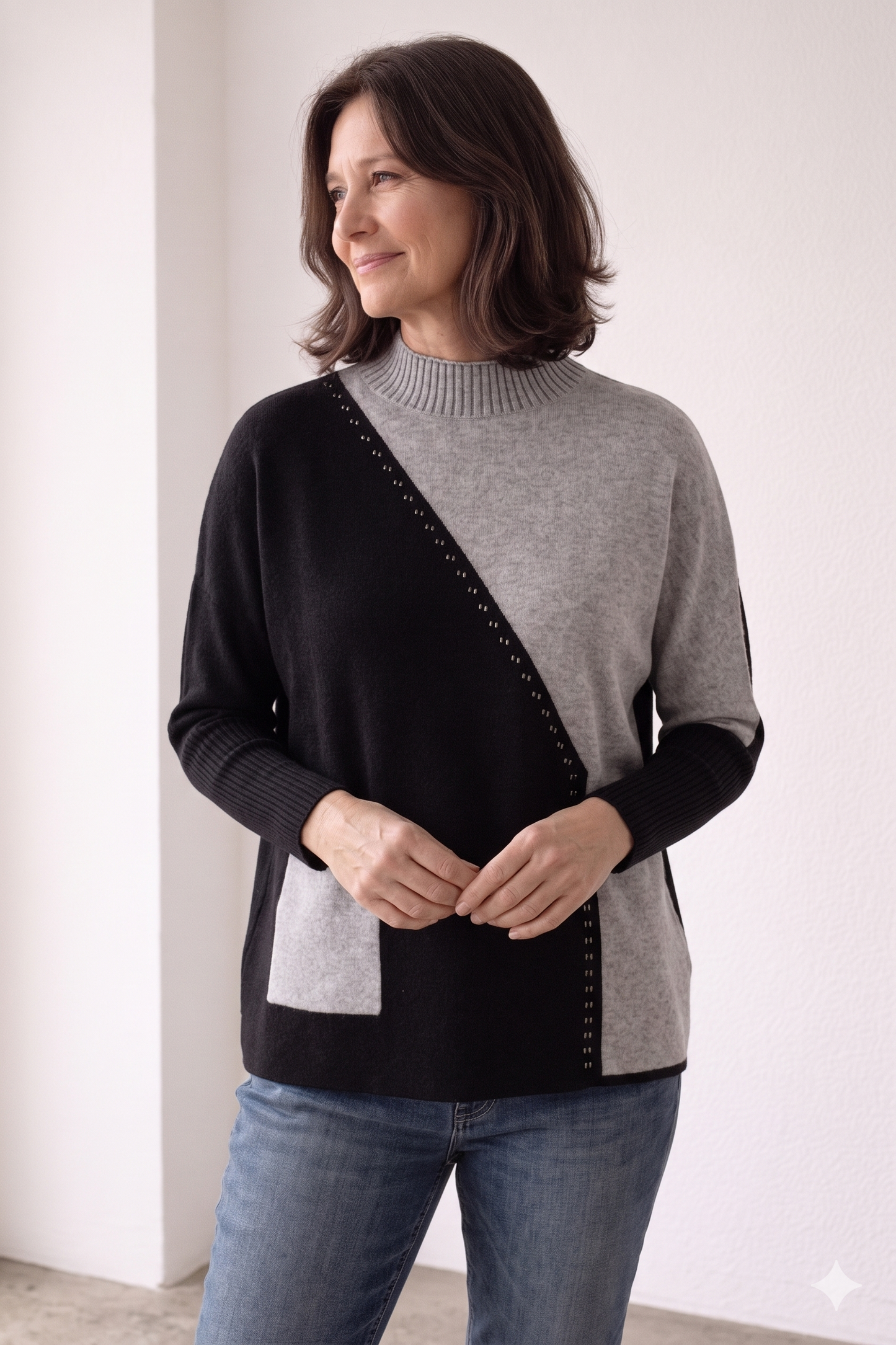 Cannes Spliced Knit