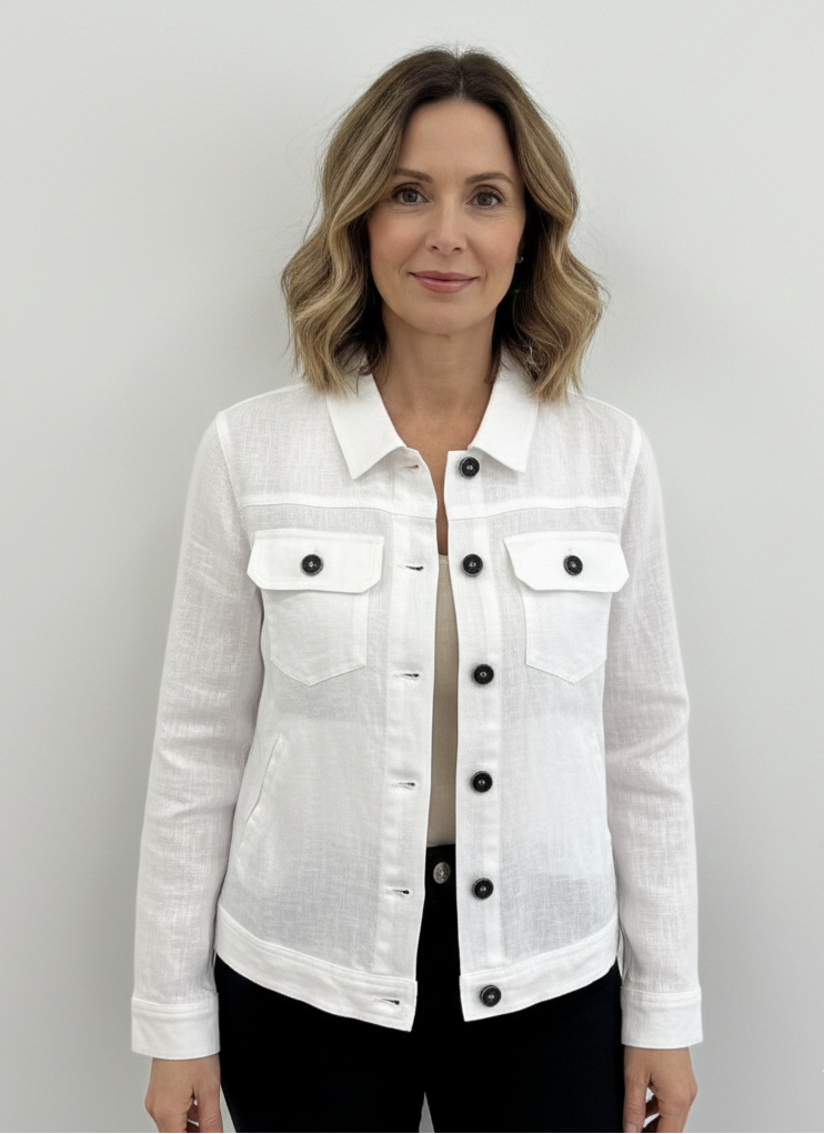 Casual Linen Jacket