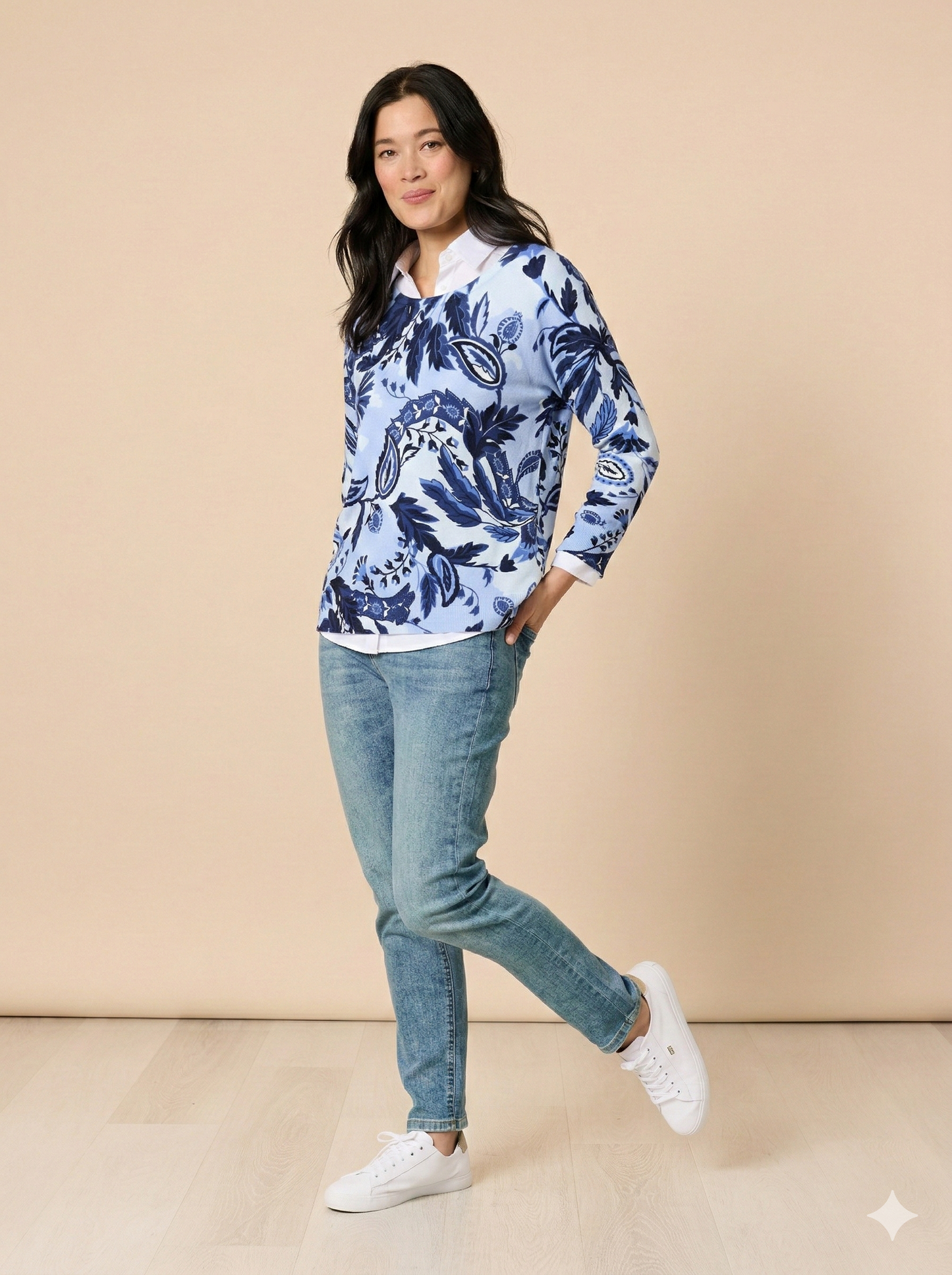 Newport Paisley Knit