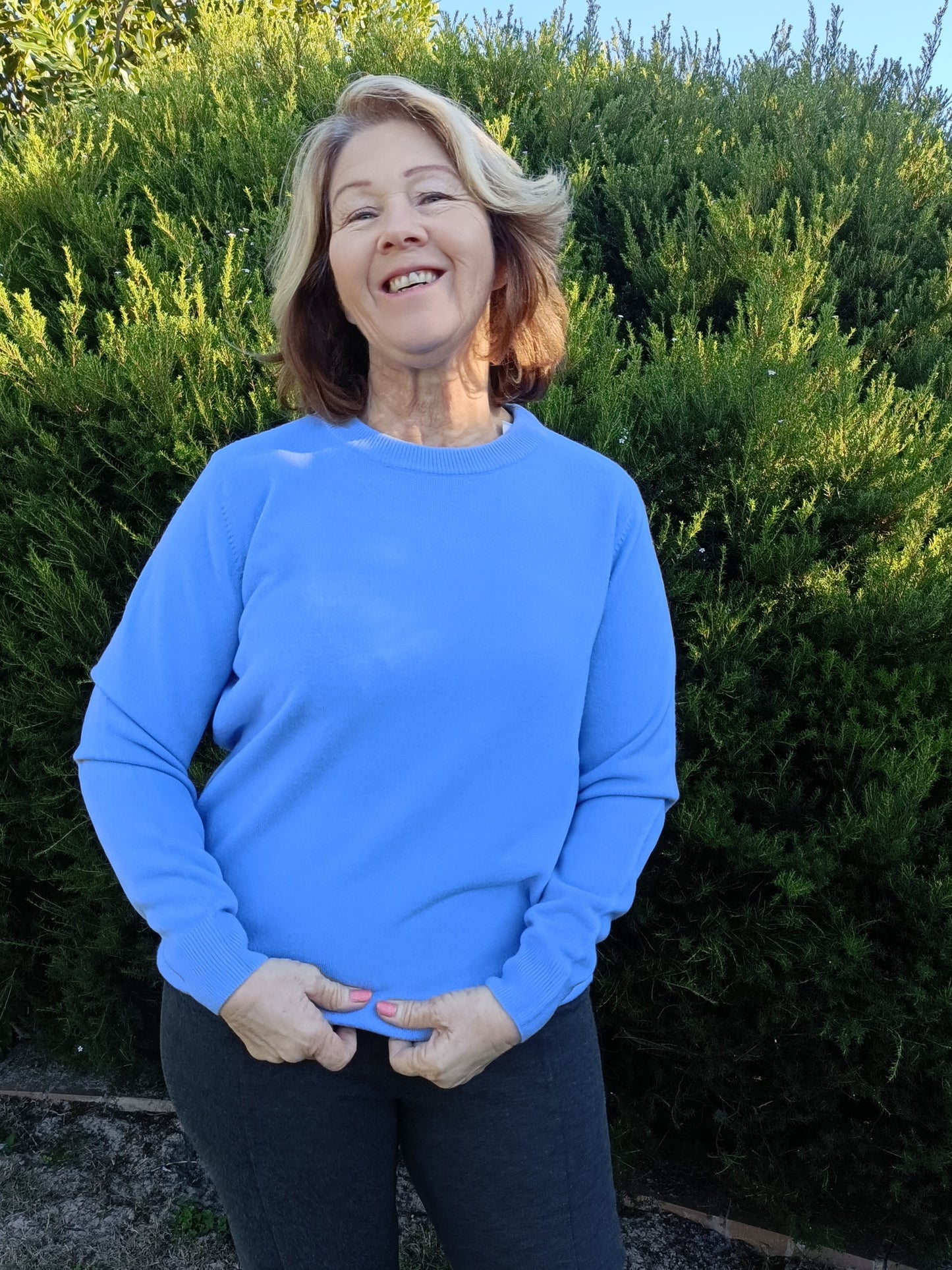 Softknit Crew Jumper Acrylic Fashion Colours