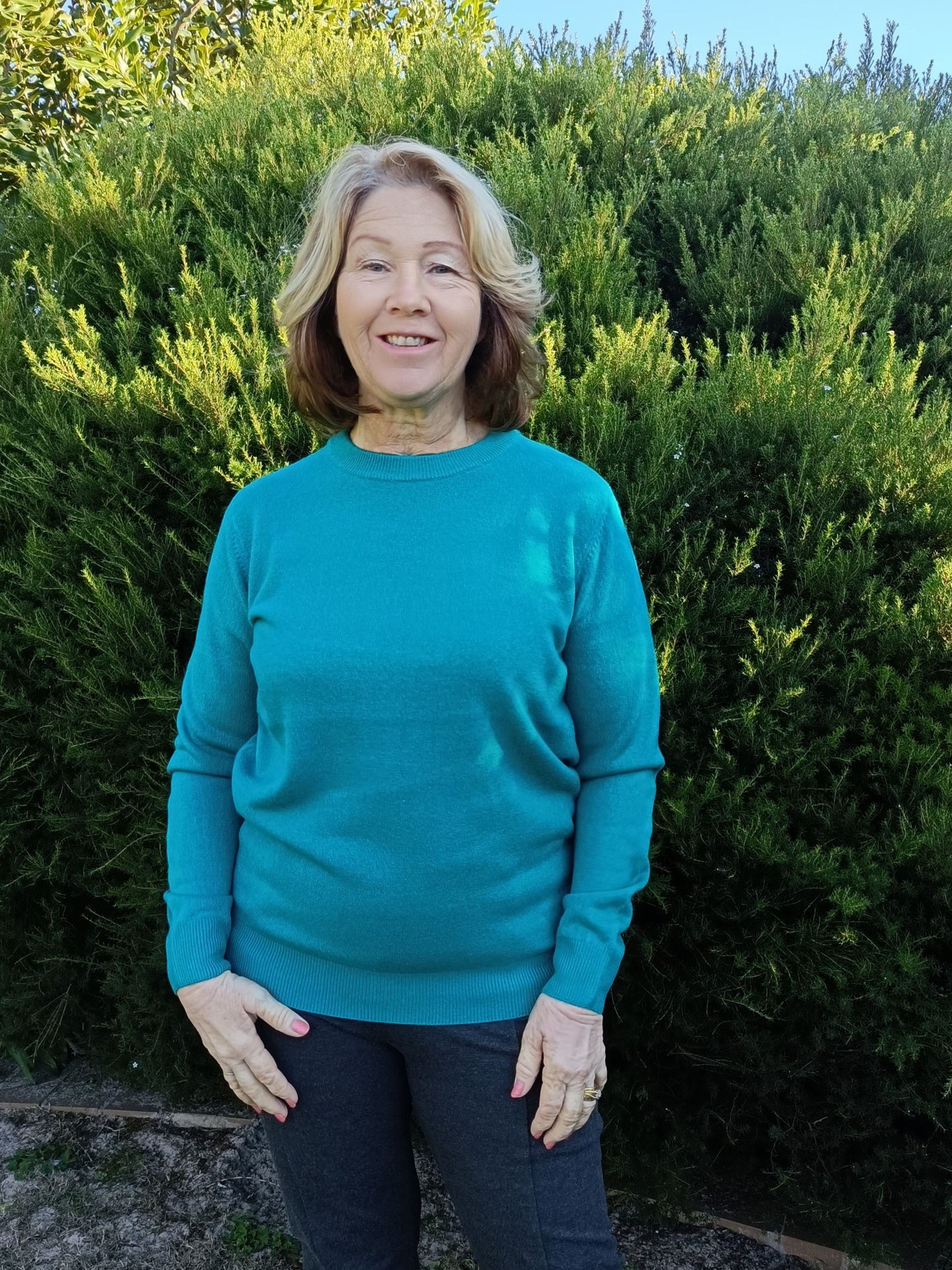 Softknit Crew Jumper Acrylic Fashion Colours