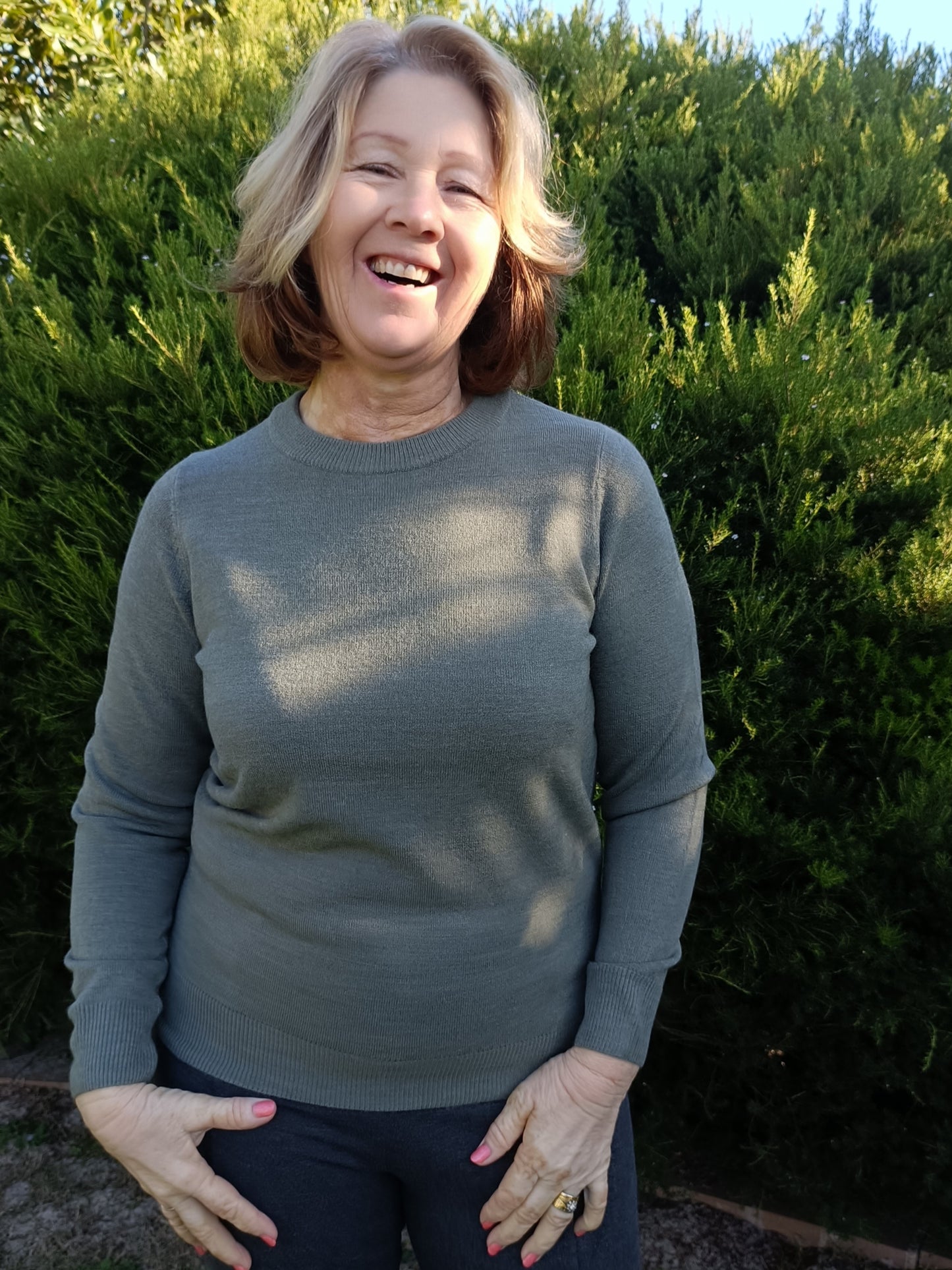 Softknit Crew Jumper Acrylic Fashion Colours