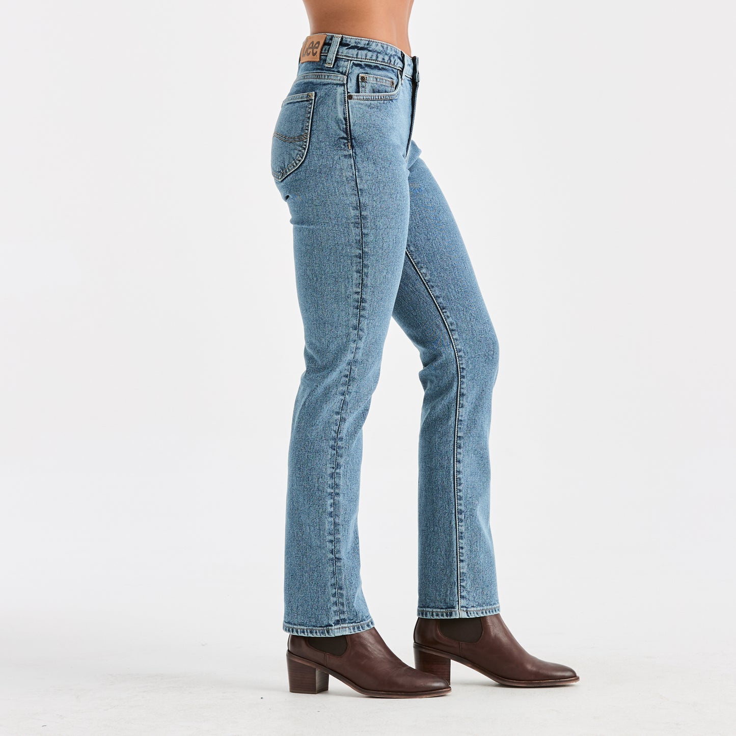 Lee Mid Straight Jeans