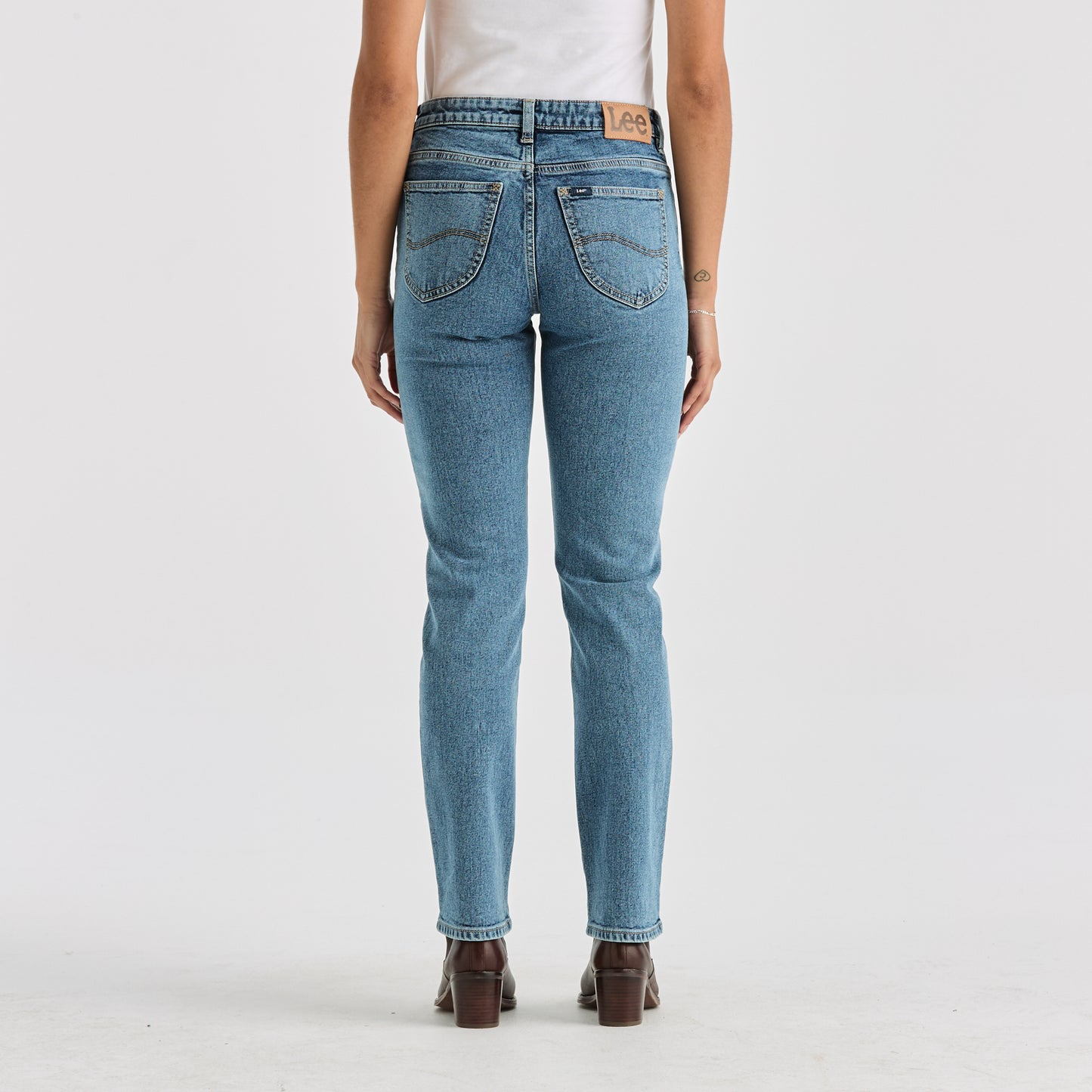 Lee Mid Straight Jeans