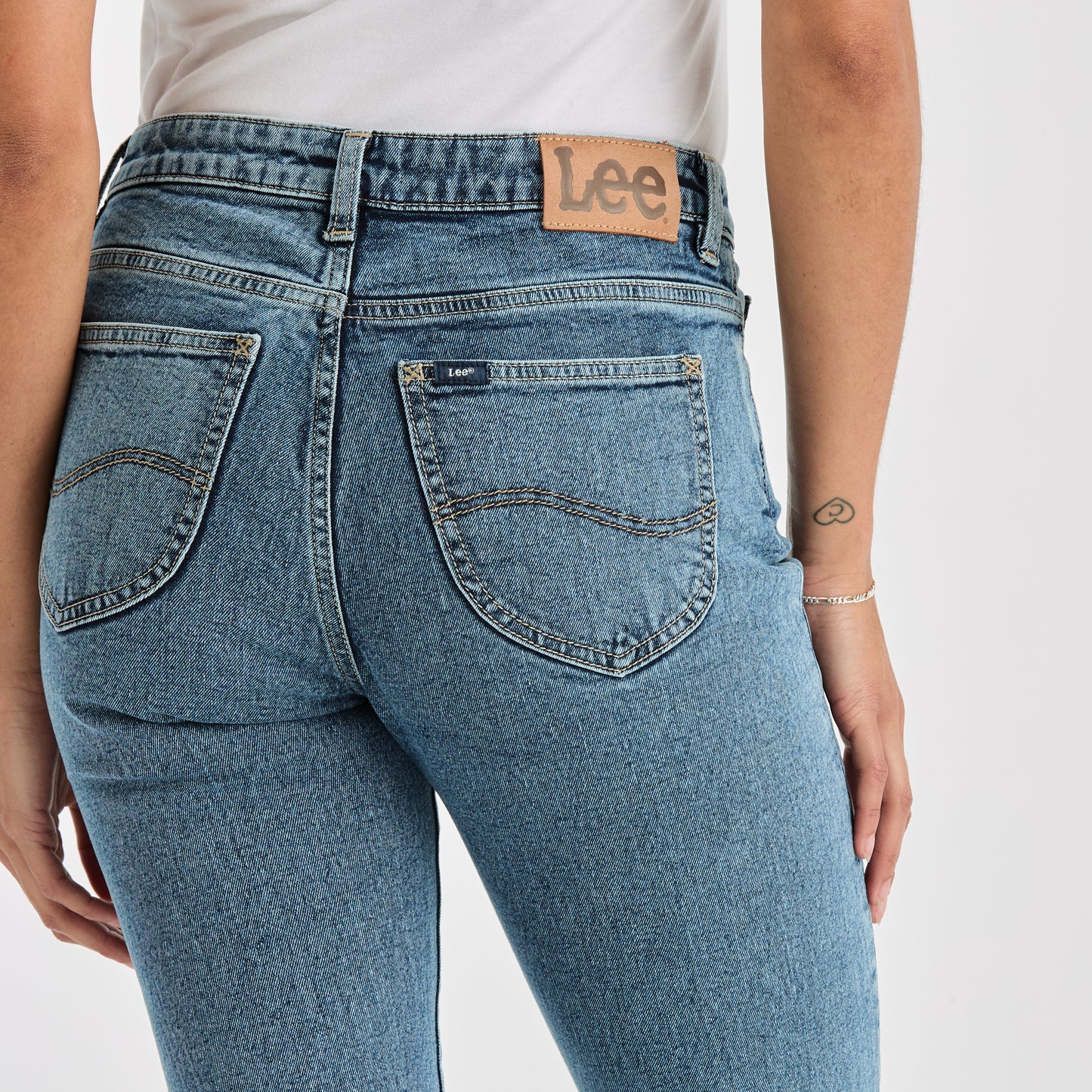 Lee Mid Straight Jeans
