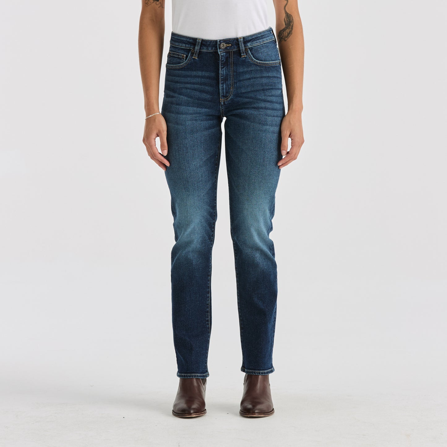 Lee Mid Straight Jeans