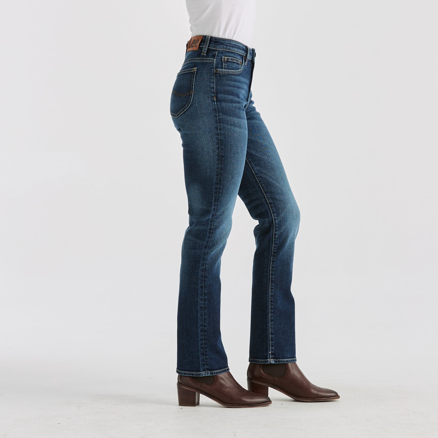 Lee Mid Straight Jeans