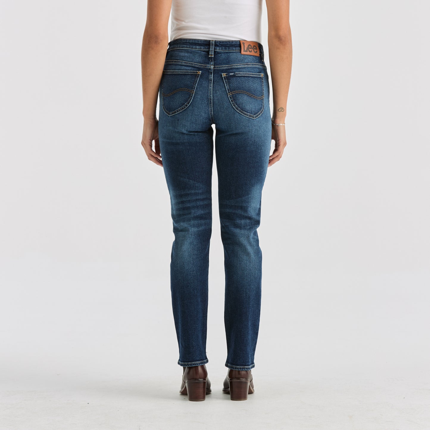 Lee Mid Straight Jeans