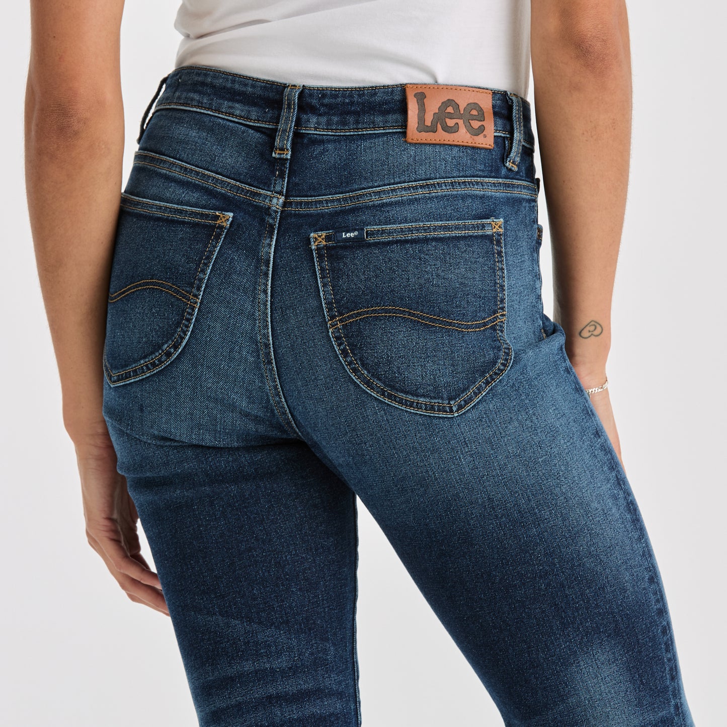 Lee Mid Straight Jeans