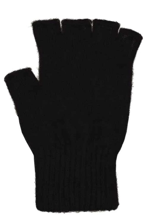 Plain Fingerless Gloves