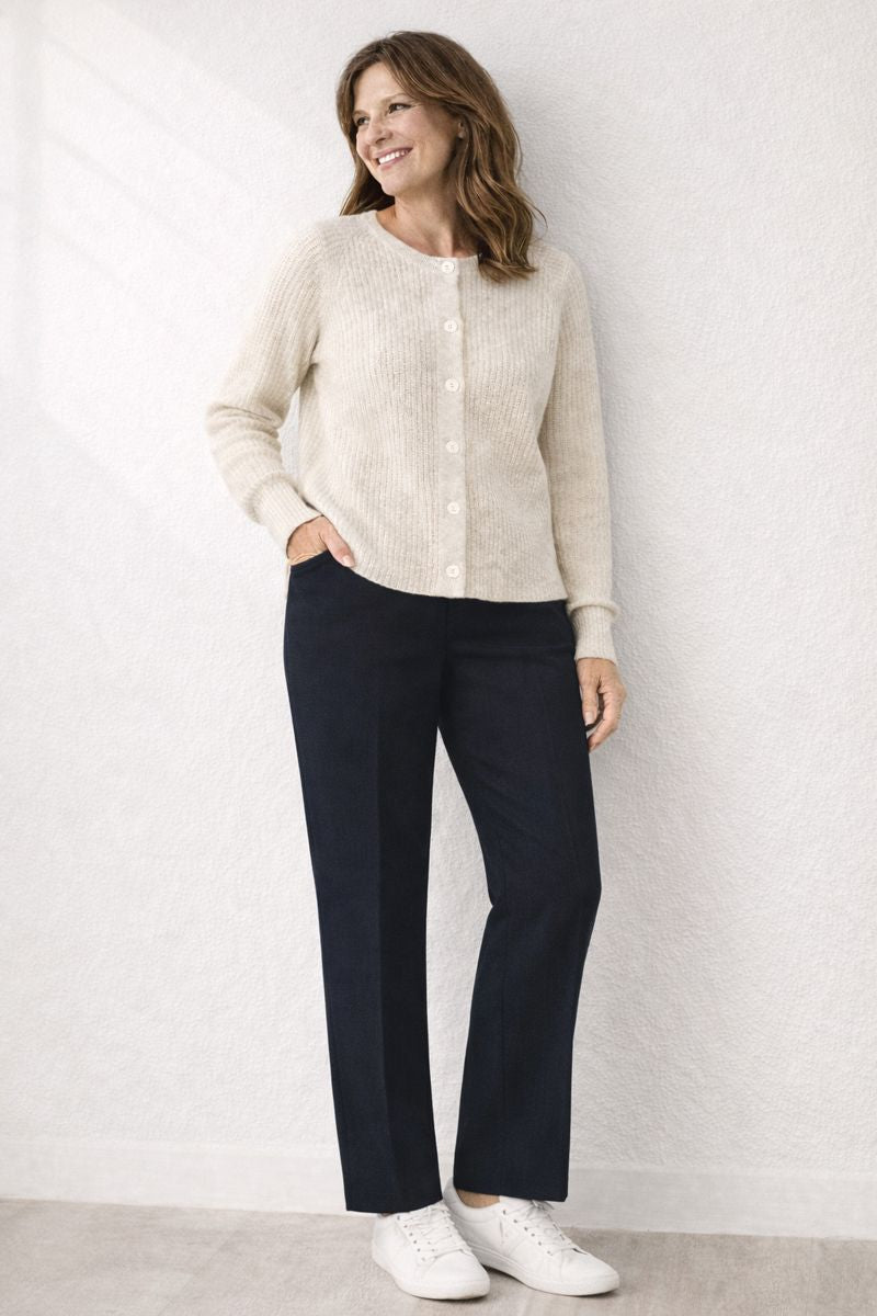 Regina Straight Leg Pull on Pant