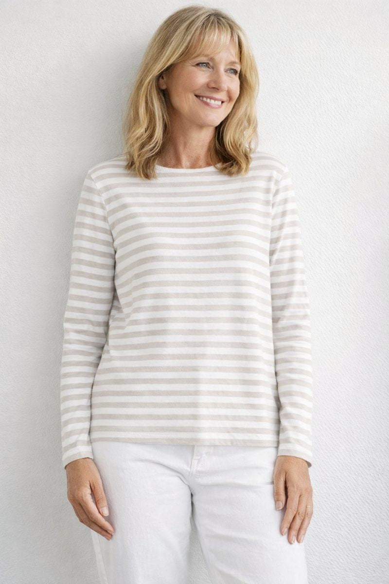 Heidi Lurex Stripe Top