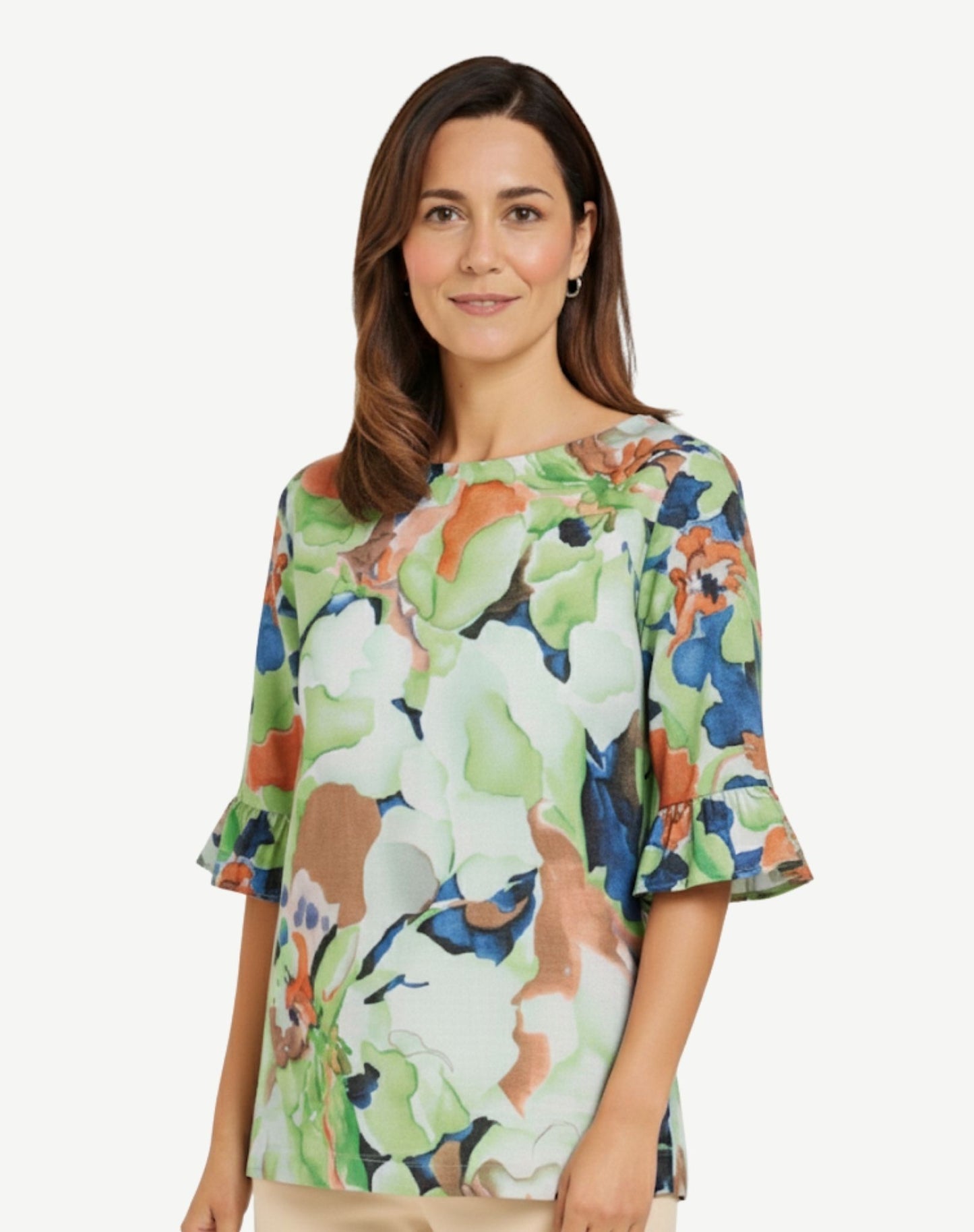 Paige Soft Print Top
