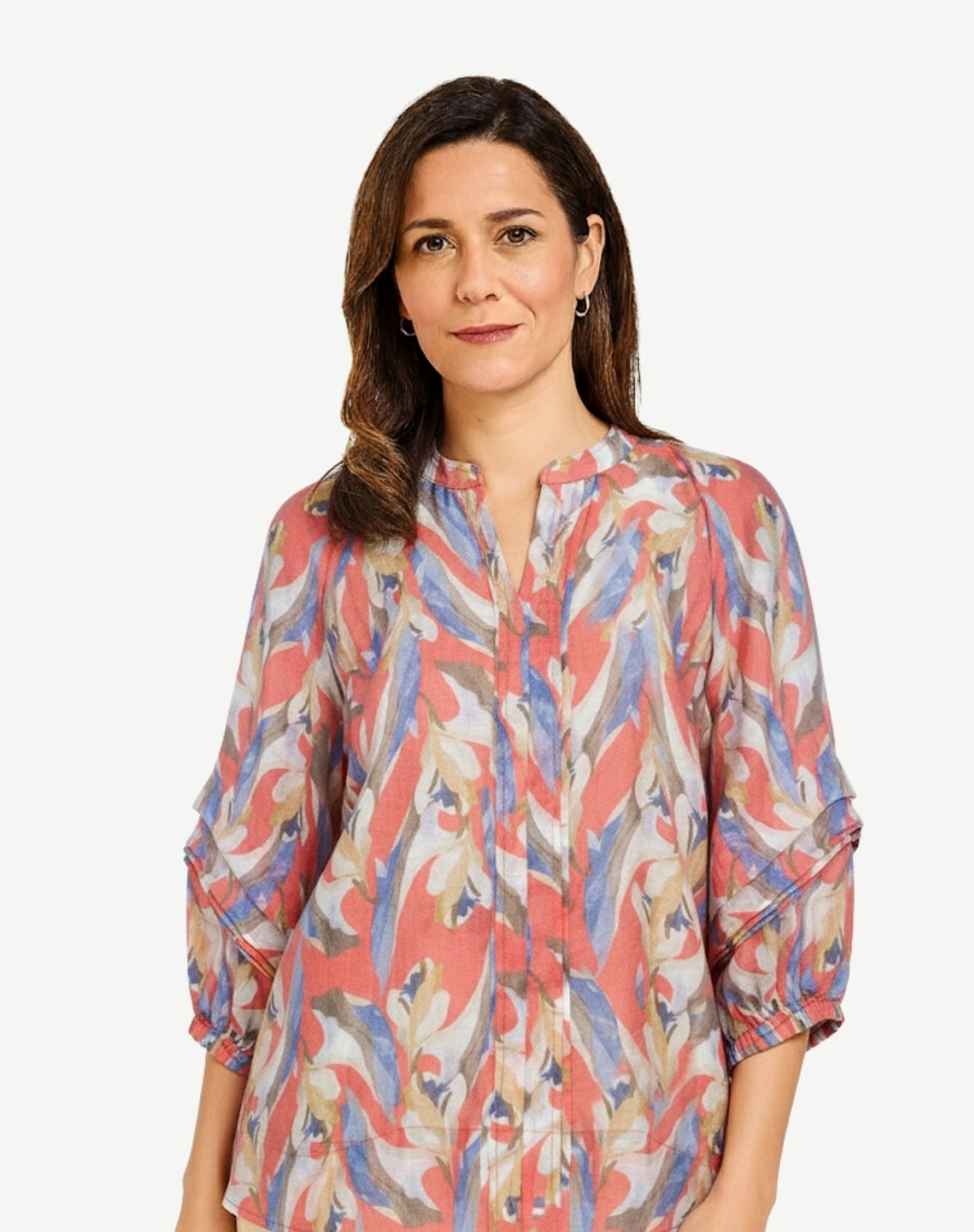 Faye Soft Print Top