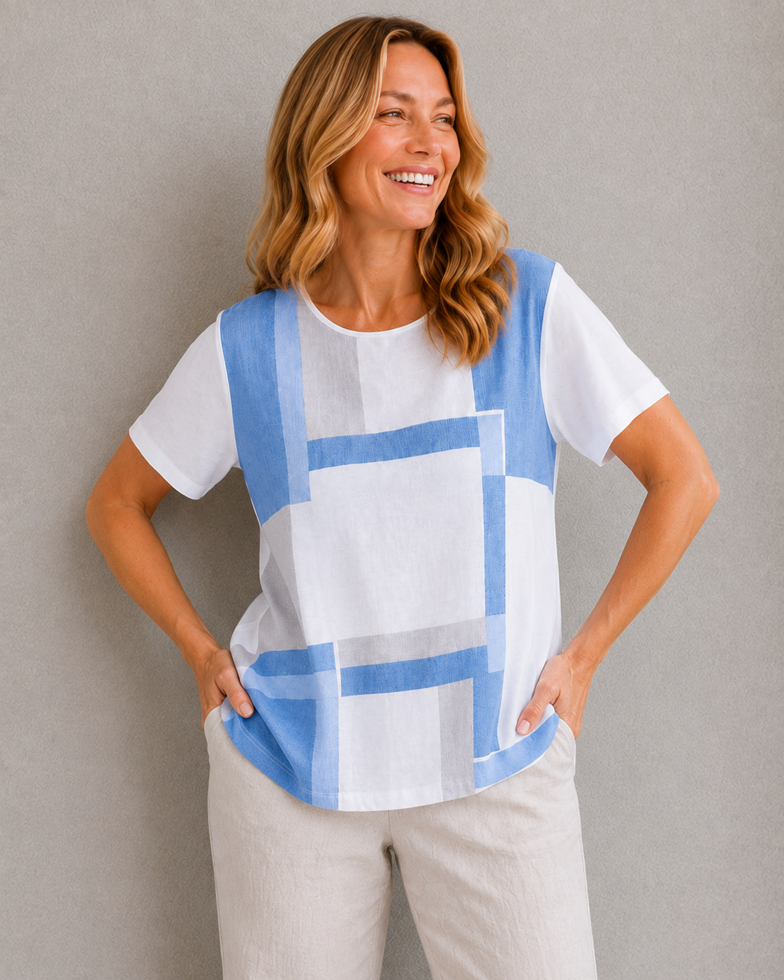 Georgia Print Top
