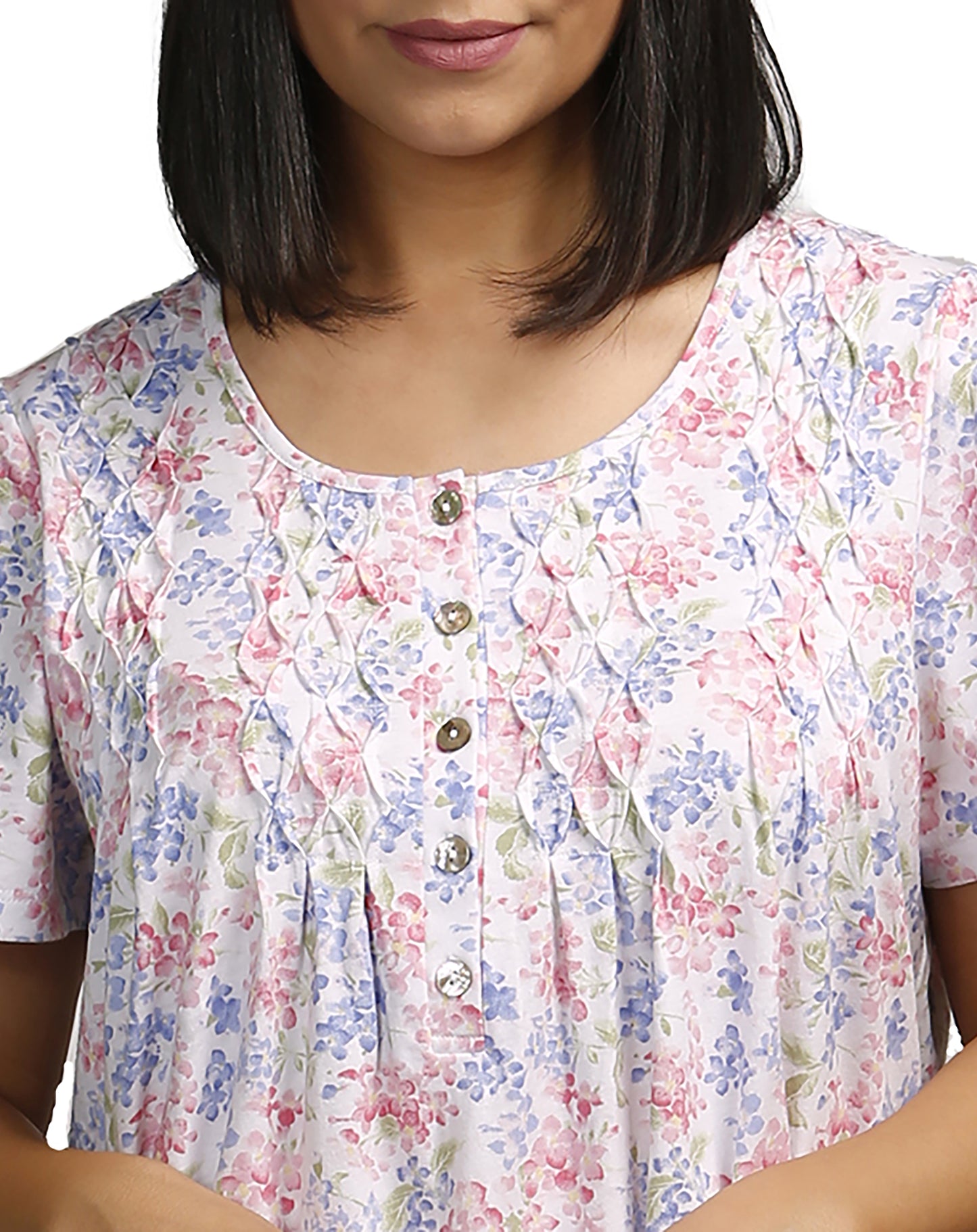 Hydrangea Short Sleeve Nite