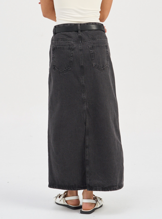 Nelia Maxi Denim Skirt