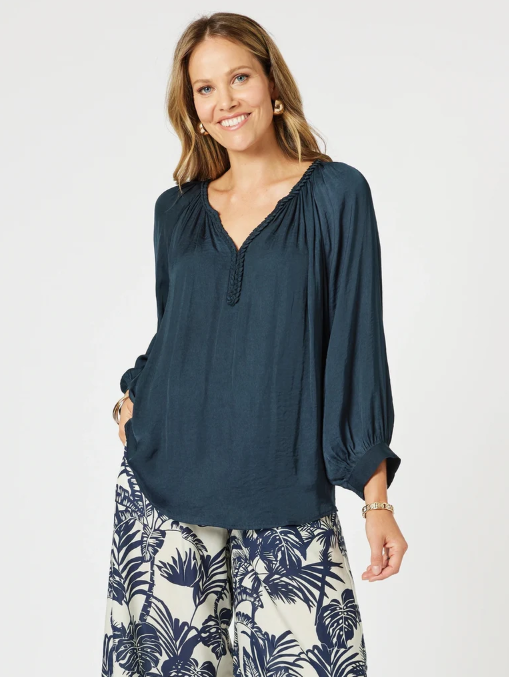 Lux Plait Top